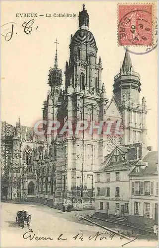 Cartes postales Evreux La Cathedrale