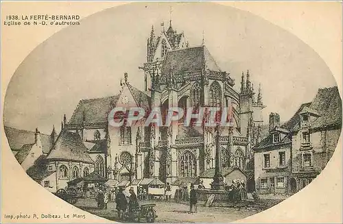 Cartes postales La Ferte Bernard Eglise de ND