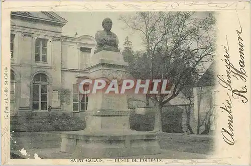 Cartes postales Saint Calais Buste de Poitevin