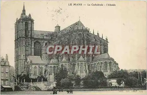 Ansichtskarte AK Le Mans La Cathedrale l'Abside