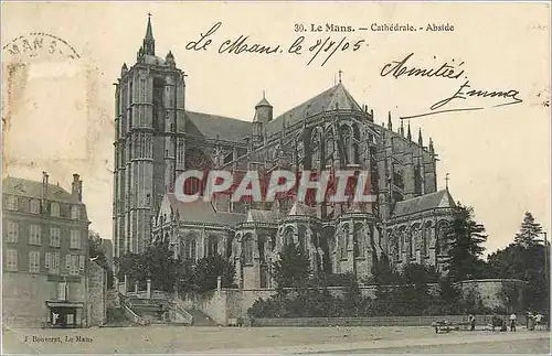 Cartes postales Le Mans Cathedrale Abside