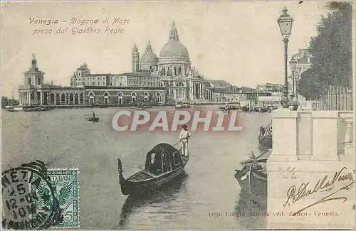 Cartes postales Venezia Dogan ai Mare preso dal Giardino Reale