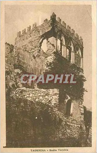 Cartes postales Taormina Badia Vecchia