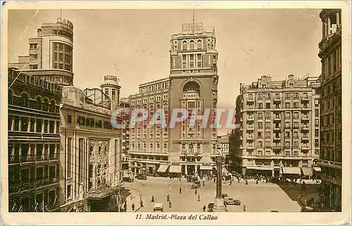 Ansichtskarte AK Madrid Plaza del Callao