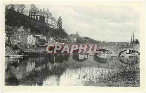 Cartes postales Montigny le gannelon E et L le pont sur le Loir