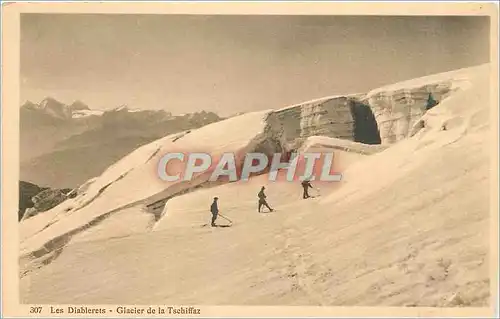 Cartes postales Les diablesses Glacier de la Tschiffaz Alpinisme