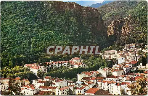 Cartes postales Amelie les bainsPO Vue Pertielle Hopital Militaire au fond l'entr�e des Gorges du Mondony