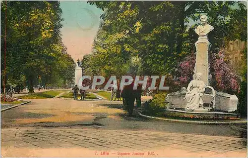 Cartes postales Lille Square jussieu