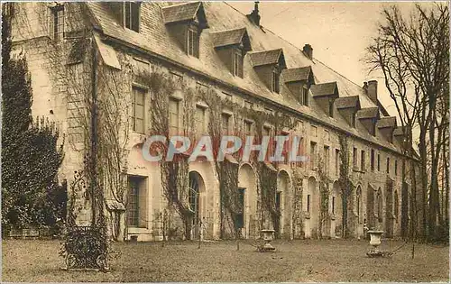 Cartes postales Abbaye de Royaumont Asniere sur oise S et O batiment des hotes