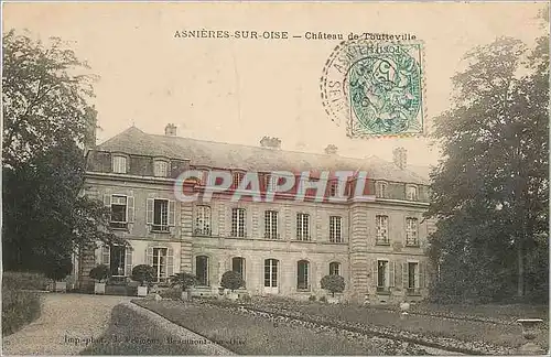 Cartes postales Asnieres sur Oise Chateau de toutteville