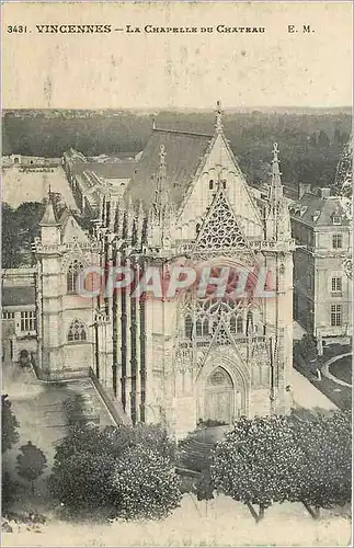 Cartes postales Vincennes La chapelle du chateau