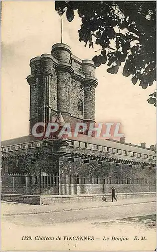 Cartes postales Chateau de vincennes le Donjon EM