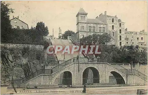 Ansichtskarte AK Nantes L'Escalier Sainte Anne