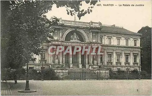 Ansichtskarte AK Nantes Le Palais de Justice