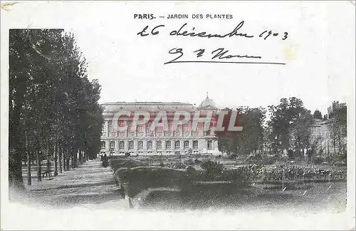 Cartes postales Paris Jardin des plantes