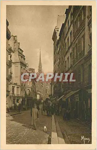 Cartes postales Les Petits tableux de paris rue pittorresque pres de Notre Dame