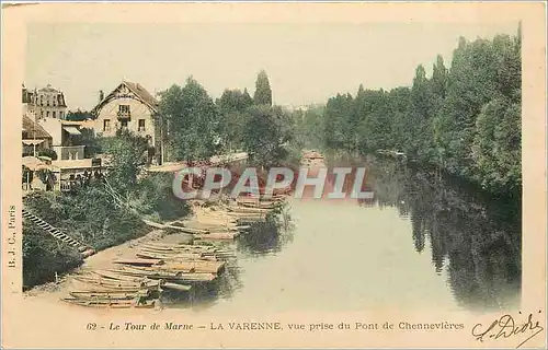 Cartes postales Le tour de Mane varenne ve prise du pont de chennevieres