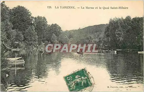 Ansichtskarte AK Lavarenne la Marne et le Quai Saint hilaire