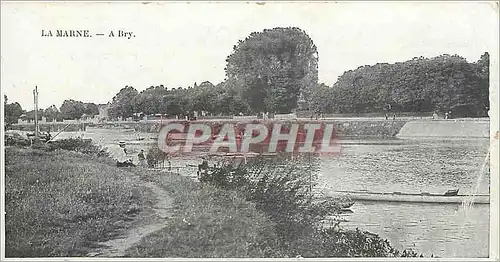 Cartes postales La Marne A Bry