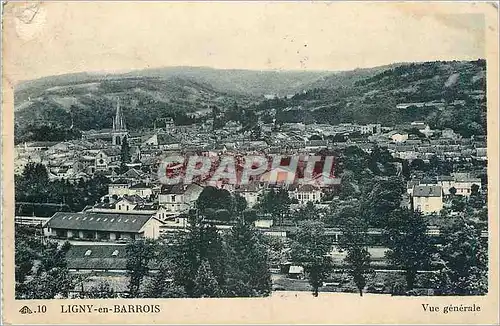 Cartes postales Ligny en barrois vue generale