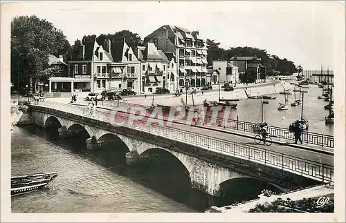 Cartes postales moderne Le Pouliguen- le Pont rellant la baule et le pouliguen