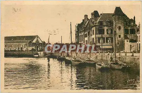 Cartes postales Le croisic loire inf Quai d'Aiguillon Le Port Bateaux