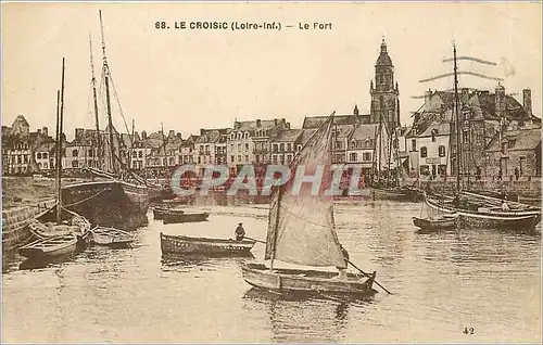 Cartes postales Le croisic loire inf Le Port Bateaux