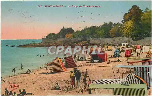 Ansichtskarte AK Saint Nazaire la Plage de ville es Martin