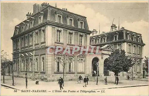 Cartes postales Saint Nazaire l'Hotel des postes et Telegraphes LL