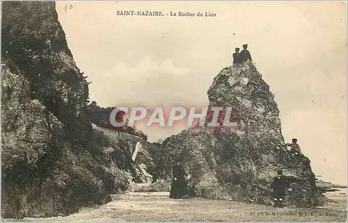 Ansichtskarte AK Saint Nazaire le Rocher du Lion