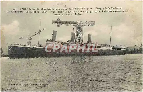 Cartes postales Saint Nazaire Chantiers de l'Atlantique