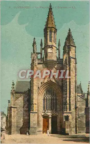 Cartes postales Guerande la fa�ade de l'Eglise LL