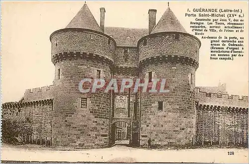 Cartes postales Guerande Loire Inf La Porte Saint Miche XV e siecle