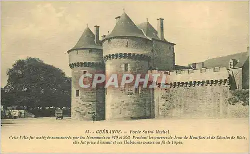 Cartes postales Guerande Porte Saint Michel