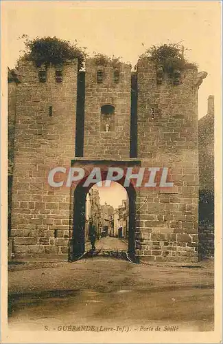 Ansichtskarte AK Guerande Loire Inf Porte de Saille