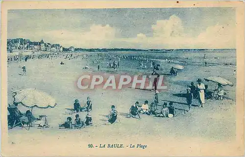 Cartes postales La baule la plage