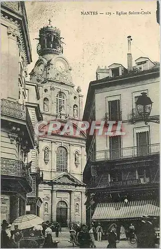 Cartes postales Nantes Eglise Saint Croix