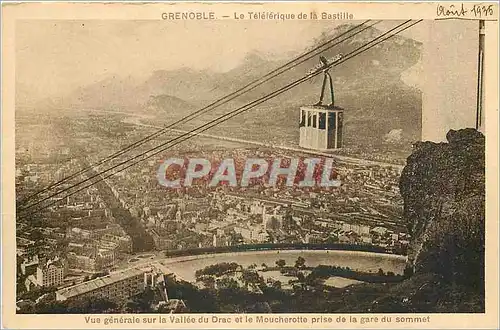 Ansichtskarte AK vue generale sur la Valle du Drac et le Moucherotte prise de la gare du sommet