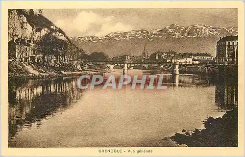 Cartes postales Grenoble vue generale