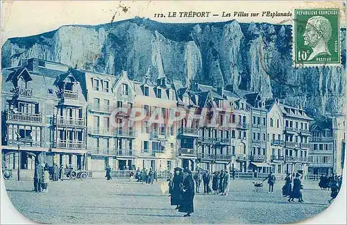 Cartes postales Le Treport Les Villas sur l'Esplanade