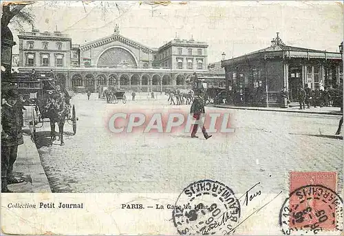 Cartes postales Paris la gare de l'Est