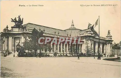 Cartes postales Paris le grand Palais