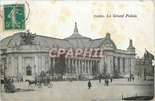 Cartes postales Paris le grand Palais