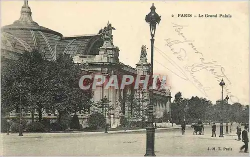 Cartes postales Paris le grand Palais