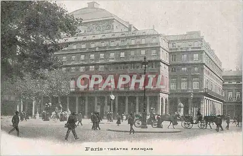 Cartes postales Paris Theatre Francais