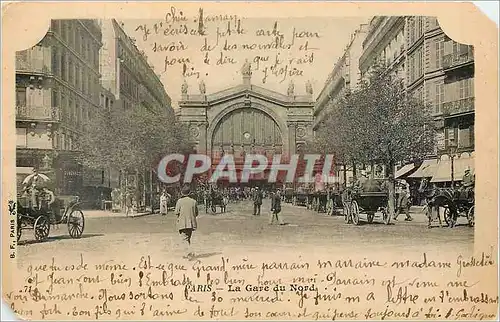 Cartes postales Paris La Gare du Nord