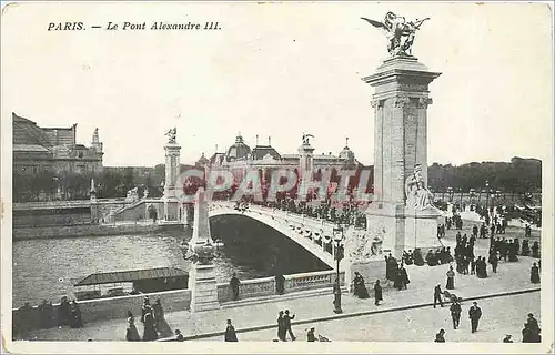 Cartes postales Paris Le Pont Alexandre III