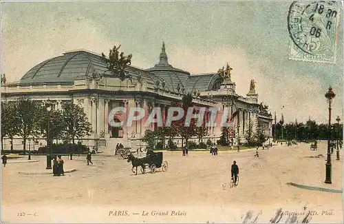 Cartes postales Paris le grand Palais