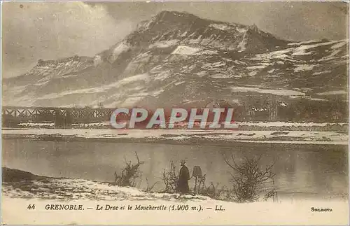 Cartes postales Grenoble Le Drac et le Moucherotte 1906m LL