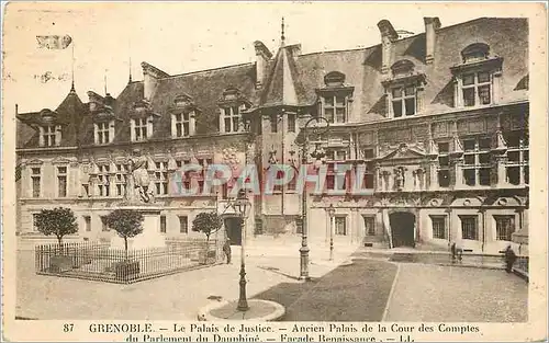 Cartes postales Grenoble le palais de justice Ancien palais de la cour des comptes